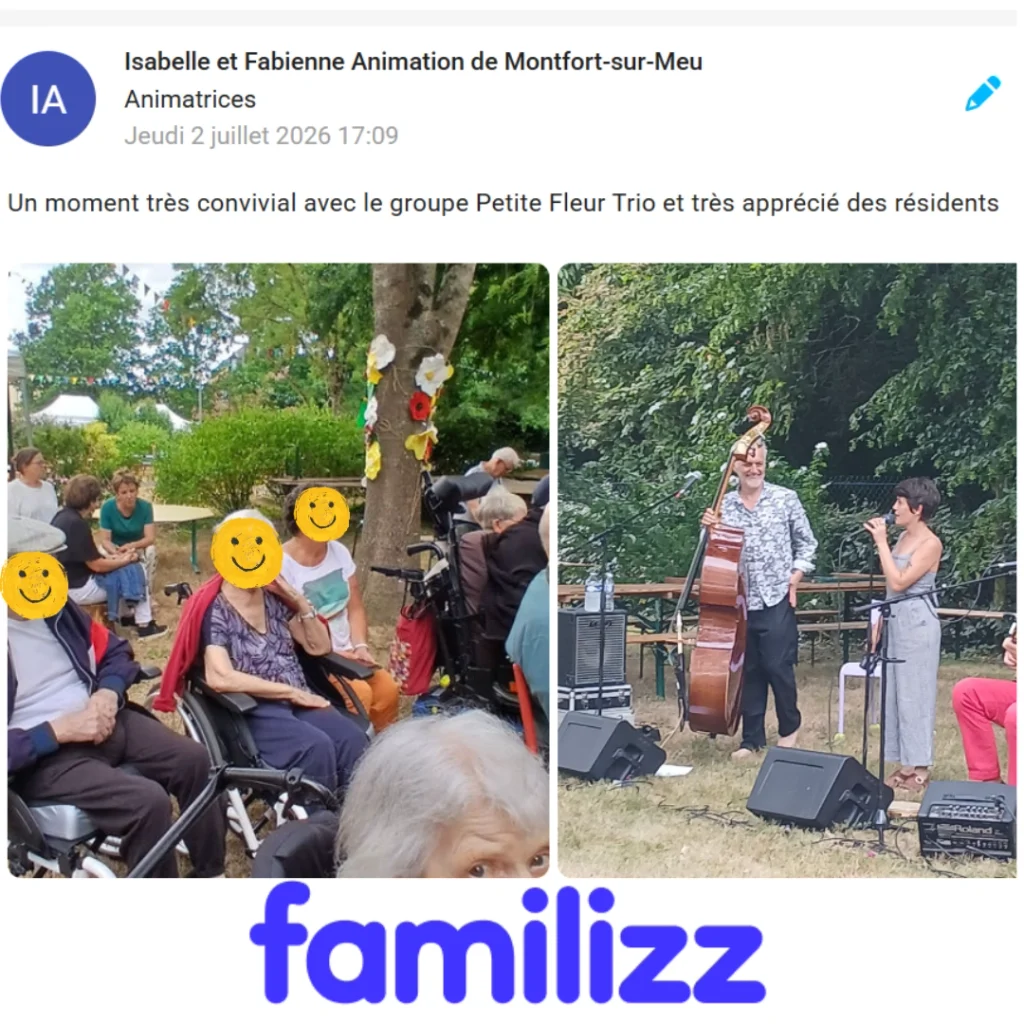 familizz : Capture écran de l'application 1