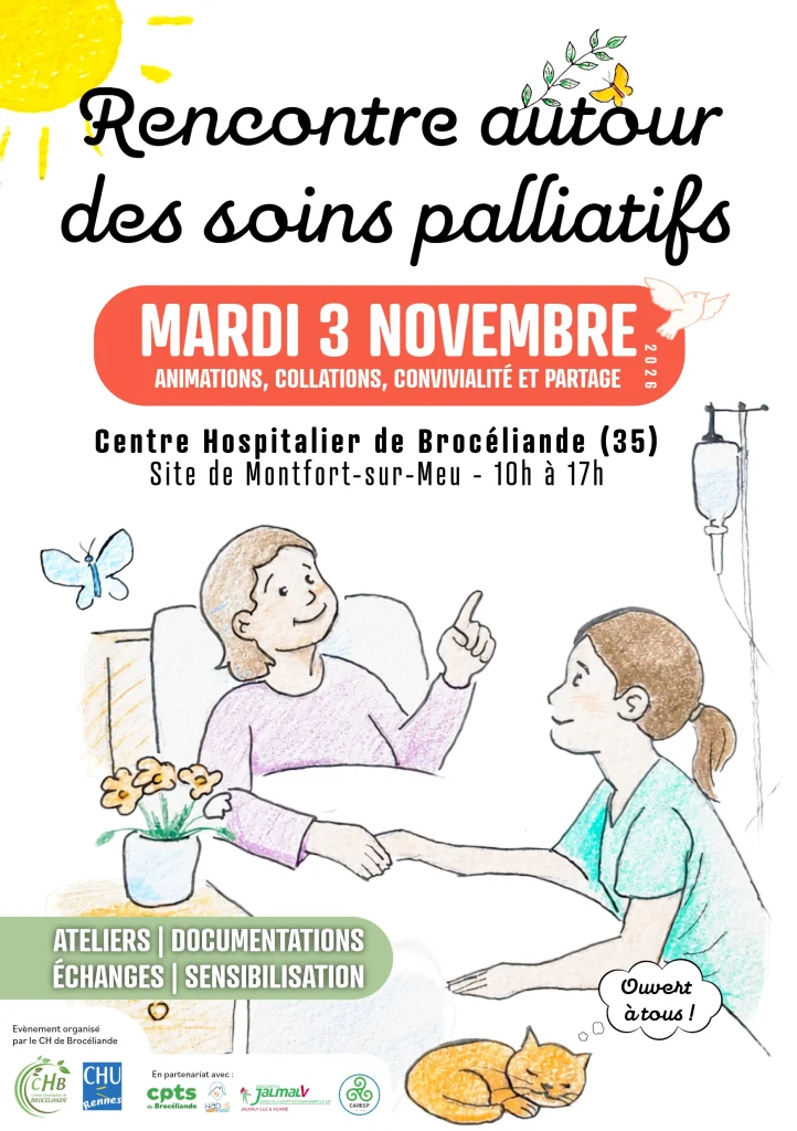 Affiche Rencontre autour des soins palliatifs